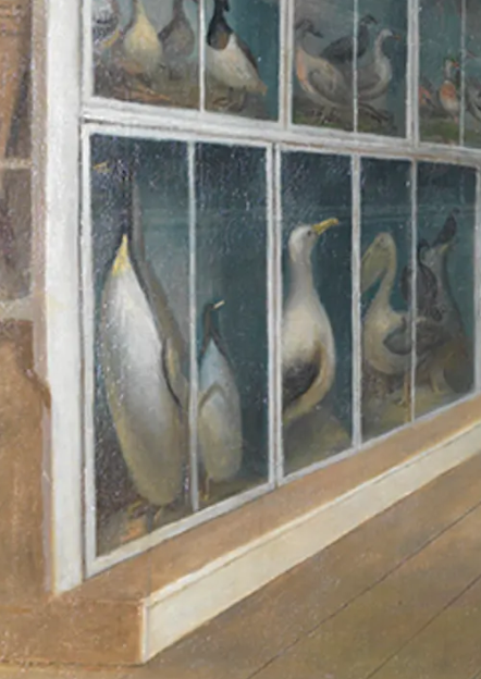 The Artist in His Museum", 1822, oil on canvas