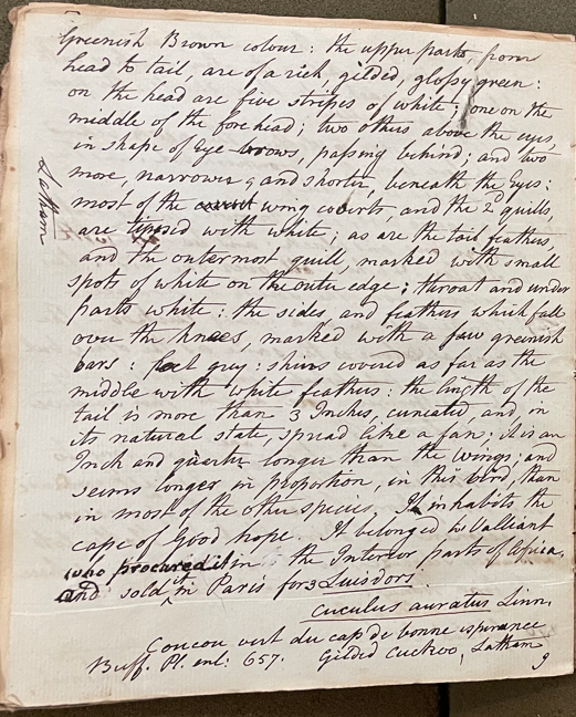 Lecture on Natural History 18