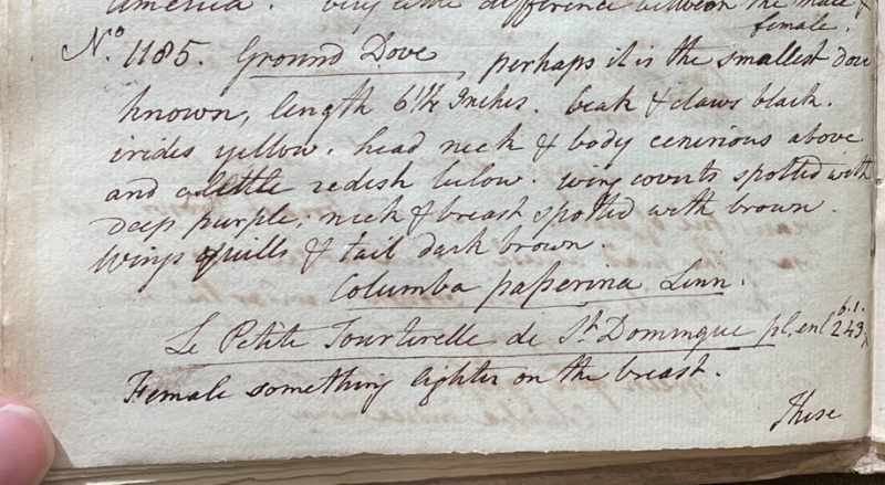 Lecture on Natural History 30