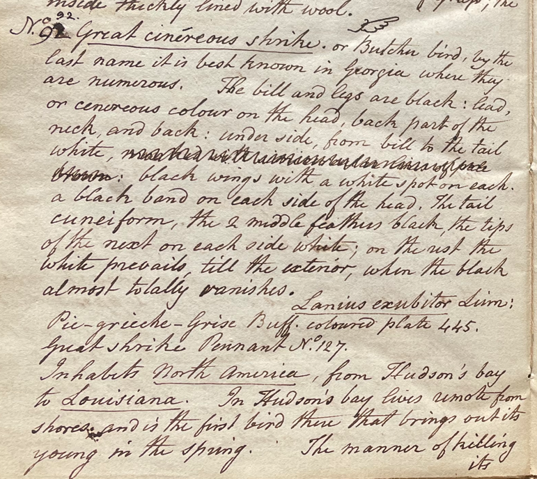 Lecture on Natural History 14