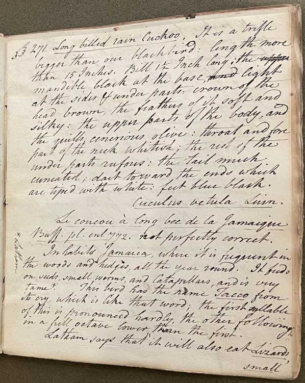 Lecture on Natural History 18