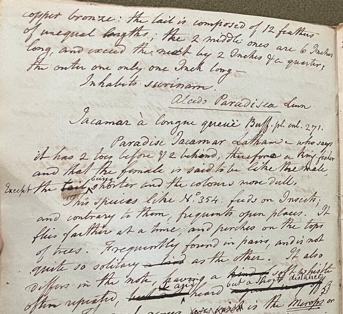 Lecture on Natural History 19