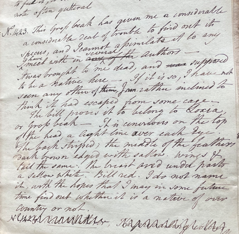 Lecture on Natural History 32