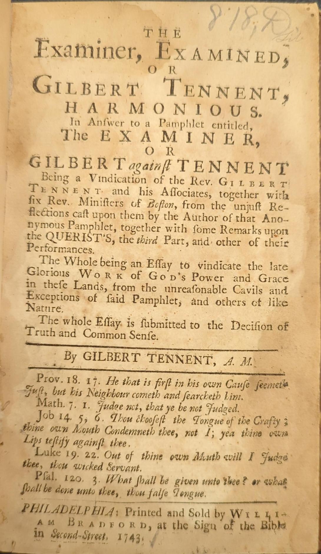title page