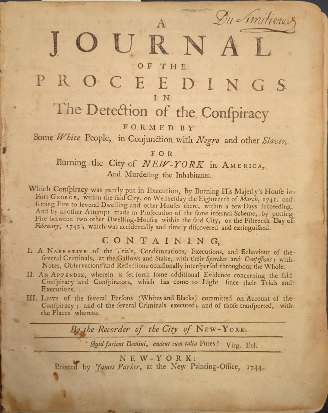 title page