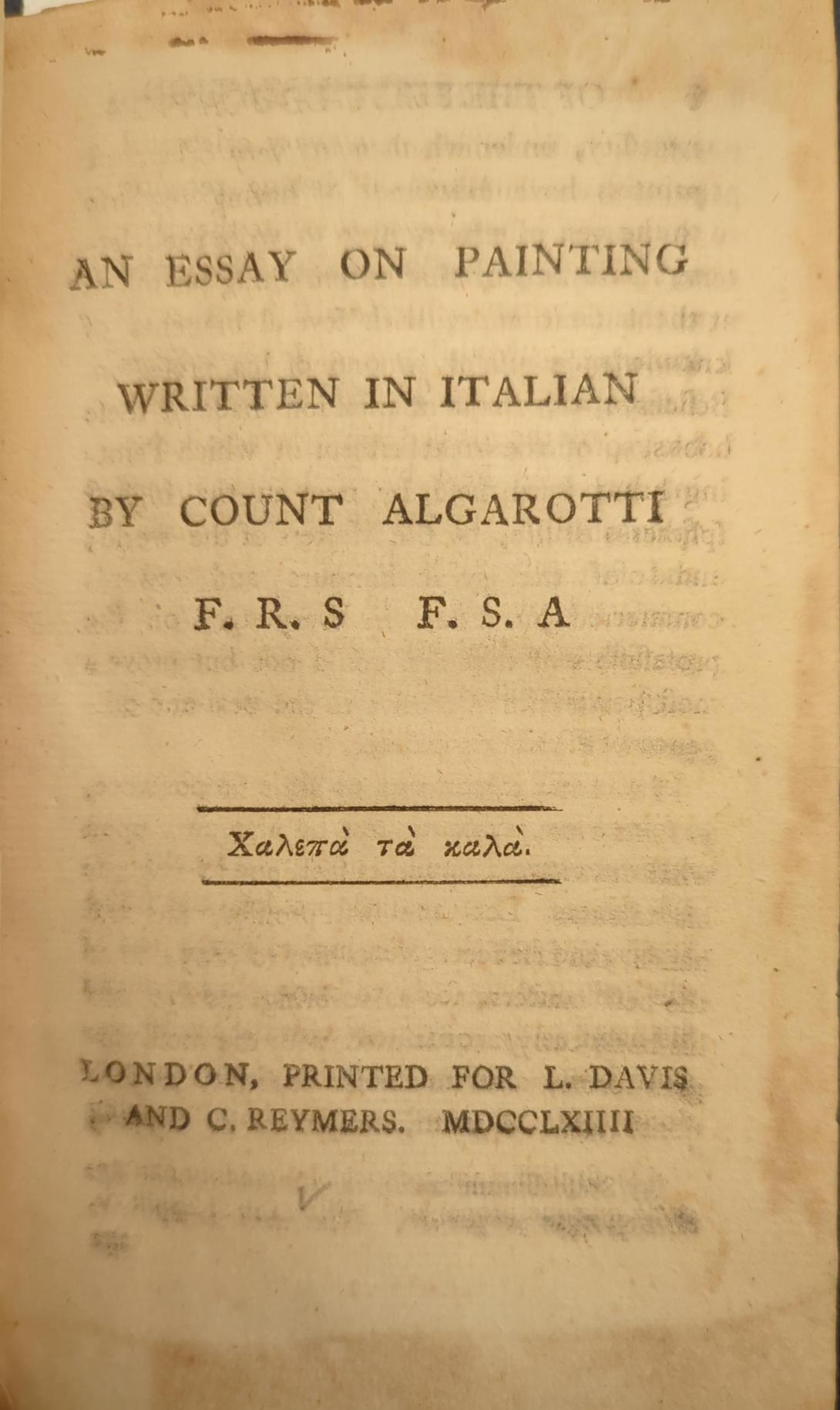 title page